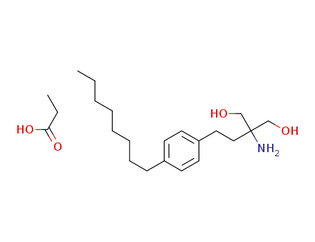 2-amino-2-[2-(4-octylphenyl)ethyl]propane-1,3-diol propionate