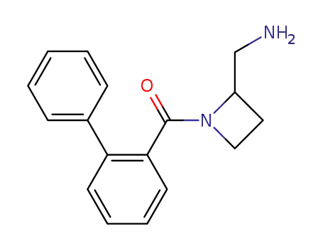 (2RS)-(2-aminomethyl-azetidin-1-yl)-biphenyl-2-yl-methanone