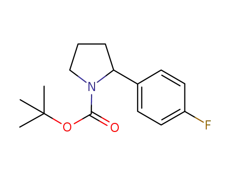 tert-butyl 2-(4-fluorophenyl)pyrrolidine-1-carboxylate