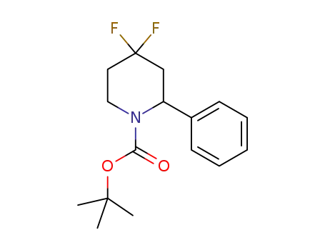 tert-butyl 4,4-difluoro-2-phenylpiperidine-1-carboxylate