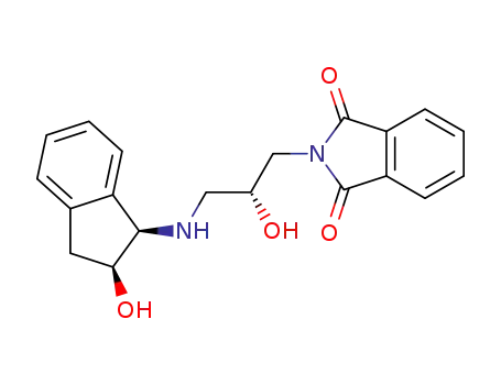 2-[(2R)-2-hydroxy-3-[[(1R,2S)-2-hydroxyindan-1-yl]amino]propyl] isoindoline-1,3-dione