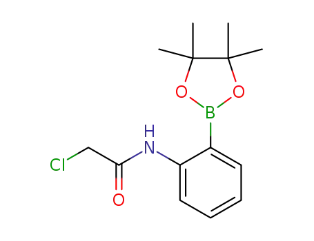 N-chloroacetyl-2-aminophenylboronic acid pinacol ester