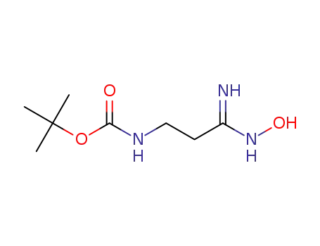 tert‐butyl N‐[2‐(N‐hydroxycarbamimidoyl)ethyl]carbamate