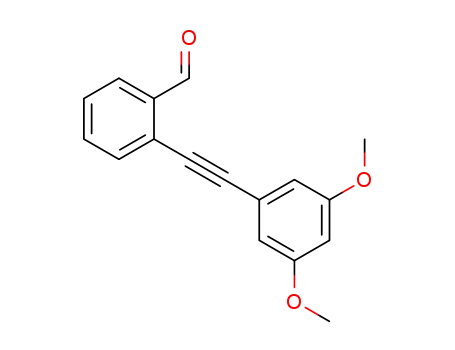 2-((3,5-dimethoxyphenyl)ethynyl)benzaldehyde