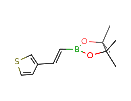 (E)-4,4,5,5-tetramethyl-3-[2-(thiophen-2-yl)vinyl]-1,3,2-dioxaborolane