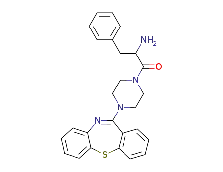 2-amino-1-(4-(dibenzo[b,f][1,4]thiazepin-11-yl)piperazin-1-yl)-3-phenylpropan-1-one