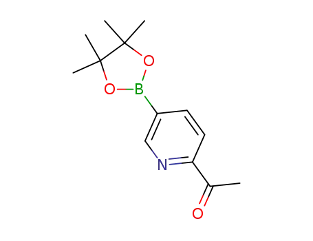 1-(5-(4,4,5,5-tetramethyl-1,3,2-dioxaboralan-2-yl)pyridin-2-yl)ethan-1-one