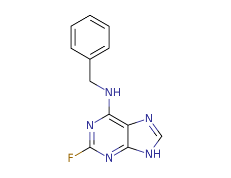 1H-Purin-6-amine, 2-fluoro-N-(phenylmethyl)-