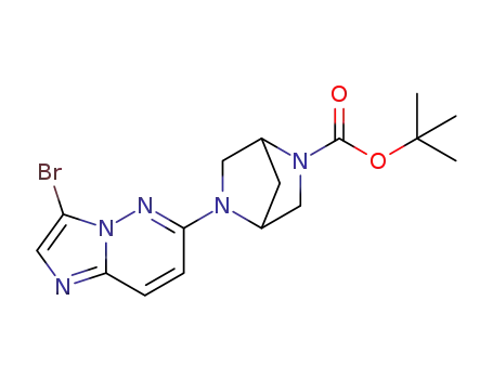 tert-butyl 5-(3-bromoimidazo[1,2-b]pyridazin-6-yl)-2,5-diazabicyclo[2.2.1]heptane-2-carboxylate