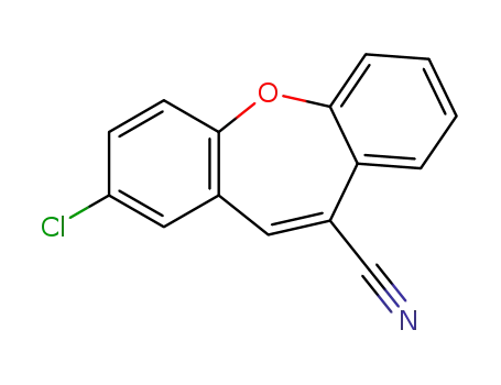 2-chlorodibenzo[b,f]oxepine-10-carbonitrile