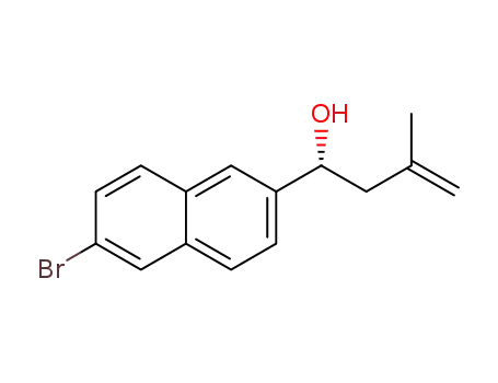 (1R)-1-(6-bromonaphth-2-yl)-3-methyl-3-buten-1-ol