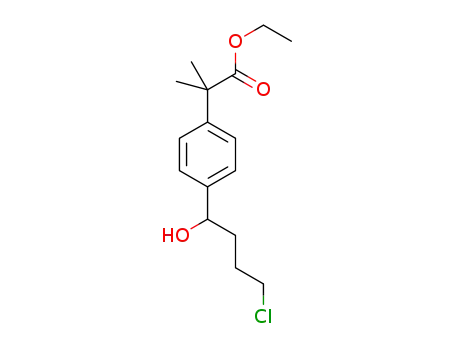 4-(4-chloro-1-hydroxyl-butyl)-α,α-dimethyl phenyl acetic acid ethyl ester