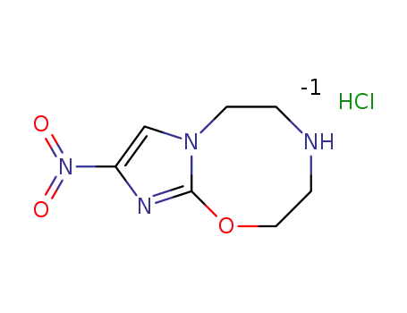 9-nitro-3,4,5,6-tetrahydro-2H-imidazo[2,1-b][1,3,6]oxadiazocine hydrochloride