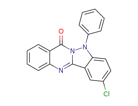 2-chloro-5-phenylindazolo[3,2-b]quinazolin-7(5H)-one