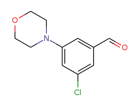 3-chloro-5-morpholinobenzaldehyde