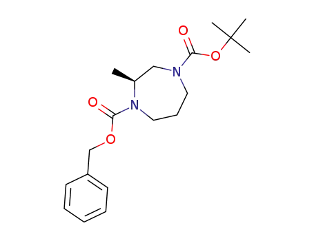 (S)-1-benzyl 4-tert-butyl 2-methyl-1,4-diazepane-1,4-dicarboxylate