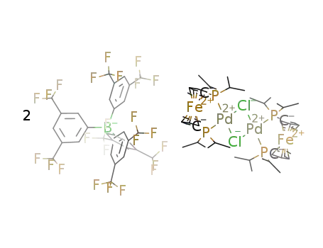 [Pd(dippf)(μ-Cl)]2[tetrakis(3,5-bis(trifluoromethyl)phenyl)borate]2