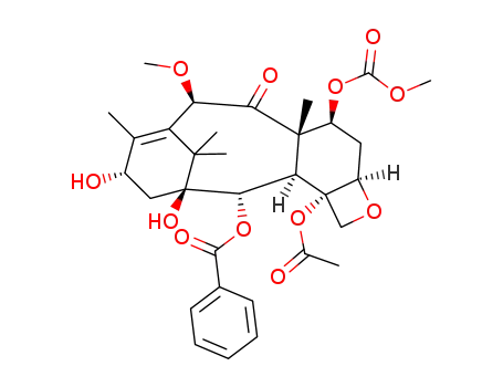 7-methoxyformyl-10-methoxy baccatin III