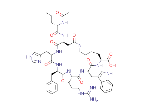 L-Lysine,N-acetyl-L-norleucyl-L-a-aspartyl-L-histidyl-D-phenylalanyl-L-arginyl-L-tryptophyl-, (2&reg;7)-lactam