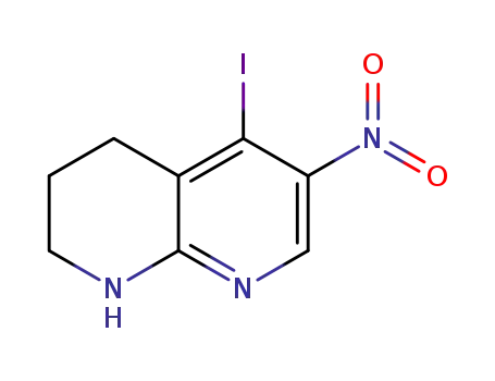 5-iodo-6-nitro-1,2,3,4-tetrahydro-1,8-naphthyridine