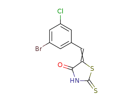 5-(3-bromo-5-chlorobenzylidene)-2-thioxothiazolidin-4-one