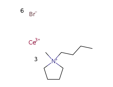 [1-butyl-1-methylpyrrolidinium ]3[CeBr6]