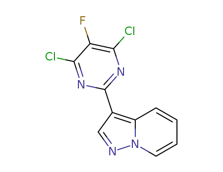 3-(4,6-dichloro-5-fluoropyrimidin-2-yl)pyrazolo[1,5-a]pyridine
