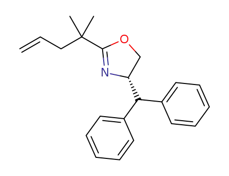 (S)-4-benzhydryl-2-(2-methylpent-4-en-2-yl)-4,5-dihydrooxazole