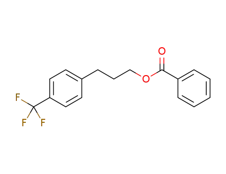 3-(4-trifluoromethylphenyl)propyl benzoate