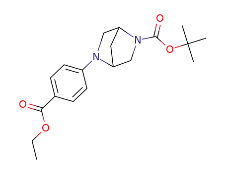 tert-butyl 5-(4-(ethoxycarbonyl)phenyl)-2,5-diazabicyclo[2.2.1]heptane-2-carboxylate