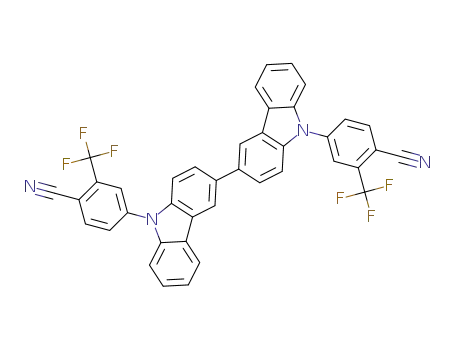 4,4'-(9H,9'H-[3,3'-bicarbazole]-9,9'-diyl)bis(2-(trifluoromethyl)benzonitrile)