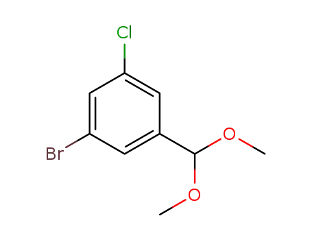 1-bromo-3-chloro-5-(dimethoxymethyl)benzene