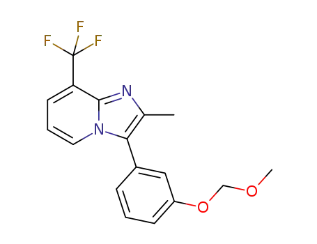 3-(3-(methoxymethoxy)phenyl)-2-methyl-8-(trifluoromethyl)imidazo[1,2-a]pyridine