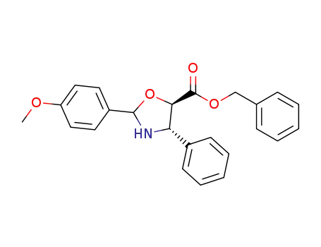 benzyl (4S,5R)-2-(4-methoxyphenyl)-4-phenyl-1,3-oxazolidine-5-carboxylate