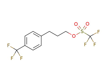 3-(4-trifluoromethylphenyl)-1-propyl trifluoromethanesulfonate