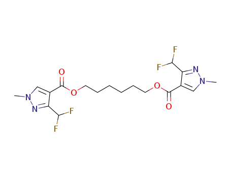 hexylene glycol bis((3-(difluoromethyl)-1-methyl-1H-pyrazol-4-yl)carboxylate)