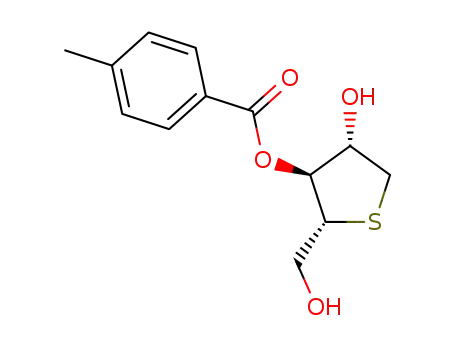 (2R,3S,4S)-4-hydroxy-2-(hydroxymethyl)tetrahydrothiophene-3-yl 4-methylbenzoate