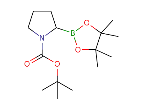 tert-butyl 2-(4,4,5,5-tetramethyl-1,3,2-dioxaborolan-2-yl)pyrrolidine-1-carboxylate