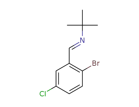 (E)-N-(2-bromo-5-chlorobenzylidene)-2-methylpropan-2-amine