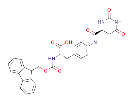 9-fluorenylmethyloxycarbonyl-N(4)-(L-hydroorotyl)-4-aminophenylalanine