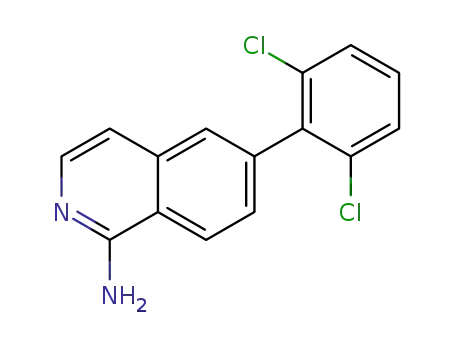 6-(2,6-dichlorophenyl)isoquinolin-1-amine