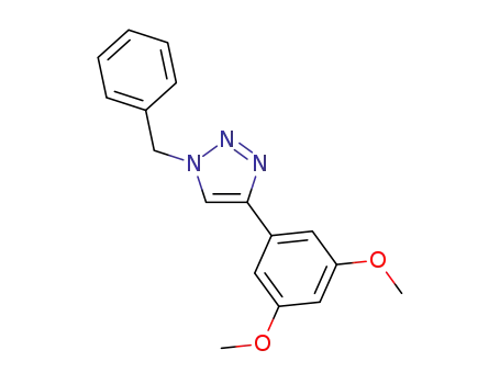 1-benzyl-4-(3,5-dimethoxyphenyl)-1H-1,2,3-triazole