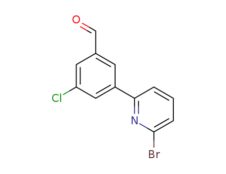 3-(6-bromopyridin-2-yl)-5-chlorobenzaldehyde