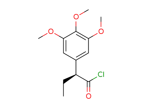 (S)-2-(3,4,5-trimethoxyphenyl)butanoyl chloride