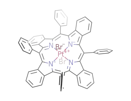 platinum(IV)(Br)2 5,10,15,20-tetraphenyltetrabenzoporphyrinate