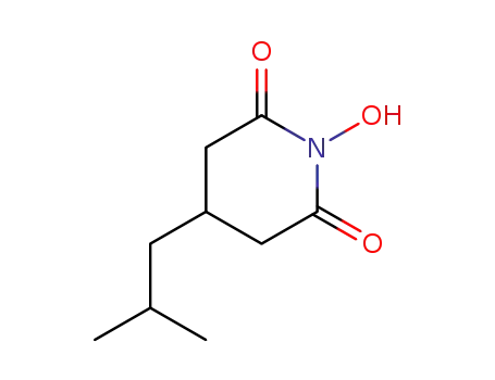 1-hydroxy-4-(2-methylpropyl)piperidine-2,6-dione