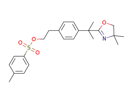 2-{4-[1-(4,4-dimethyl-4,5-dihydrooxazol-2-yl)-1-methylethyl]phenyl}ethyl p-toluenesulfonate
