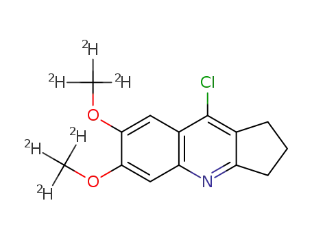 9-chloro-6,7-bis(2H3)methoxy-1H,2H,3H-cyclopenta[b]quinoline