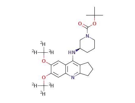 tert-butyl (3R)-3-{[6,7-bis(2H3)methoxy-1H,2H,3H-cyclopenta[b]quinolin-9-yl]amino}piperidine-1-carboxylate