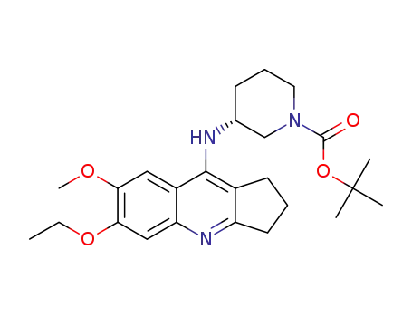 tert-butyl (3R)-3-({6-ethoxy-7-methoxy-1H,2H,3H-cyclopenta[b]quinolin-9-yl}amino)piperidine-1-carboxylate